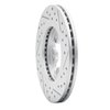 830-67081L Geoperformance Drilled/Slotted Brake Rotor, 1985-1997 Infiniti/Nissan, Position: Front Left - image 4