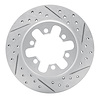 830-67081R Geoperformance Drilled/Slotted Brake Rotor, 1985-1997 Infiniti/Nissan, Position: Front Right - image 1