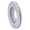 830-67085L Geoperformance Drilled/Slotted Brake Rotor, 1998-2015 Infiniti/Nissan, Position: Front Left - image 4