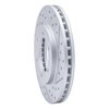 830-67085R Geoperformance Drilled/Slotted Brake Rotor, 1998-2015 Infiniti/Nissan, Position: Front Right - image 2