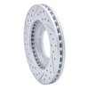 830-67085R Geoperformance Drilled/Slotted Brake Rotor, 1998-2015 Infiniti/Nissan, Position: Front Right - image 4