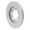 830-67086L Geoperformance Drilled/Slotted Brake Rotor, 1998-2004 Infiniti/Nissan, Position: Front Left - image 4