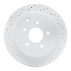 830-67089L Geoperformance Drilled/Slotted Brake Rotor, Fits Select Infiniti/Nissan, Position: Rear Left - image 1