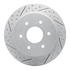 830-67090L Geoperformance Drilled/Slotted Brake Rotor, 2004-2015 Infiniti/Nissan, Position: Rear Left - image 1