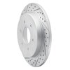 830-67090L Geoperformance Drilled/Slotted Brake Rotor, 2004-2015 Infiniti/Nissan, Position: Rear Left - image 2