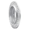830-67090R Geoperformance Drilled/Slotted Brake Rotor, 2004-2015 Infiniti/Nissan, Position: Rear Right - image 4