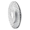 830-67091L Geoperformance Drilled/Slotted Brake Rotor, 2004-2005 Infiniti/Nissan, Position: Front Left - image 2