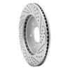 830-67091L Geoperformance Drilled/Slotted Brake Rotor, 2004-2005 Infiniti/Nissan, Position: Front Left - image 4