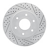 830-67091R Geoperformance Drilled/Slotted Brake Rotor, 2004-2005 Infiniti/Nissan, Position: Front Right - image 1