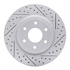 830-67092R Geoperformance Drilled/Slotted Brake Rotor, Fits Select Multiple Makes/Models, Position: Front Right - image 1