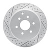 830-67093L Geoperformance Drilled/Slotted Brake Rotor, 2005-2012 Infiniti/Nissan, Position: Rear Left - image 1