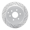 830-67093R Geoperformance Drilled/Slotted Brake Rotor, 2005-2012 Infiniti/Nissan, Position: Rear Right - image 1
