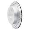 830-67093R Geoperformance Drilled/Slotted Brake Rotor, 2005-2012 Infiniti/Nissan, Position: Rear Right - image 2