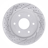 830-67096L Geoperformance Drilled/Slotted Brake Rotor, 2005-2007 Infiniti/Nissan, Position: Front Left - image 1