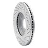 830-67097L Geoperformance Drilled/Slotted Brake Rotor, 2005-2007 Infiniti/Nissan, Position: Front Left - image 2