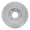 830-67097R Geoperformance Drilled/Slotted Brake Rotor, 2005-2007 Infiniti/Nissan, Position: Front Right - image 1