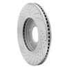 830-67098R Geoperformance Drilled/Slotted Brake Rotor, Fits Select Infiniti/Nissan, Position: Front Right - image 4
