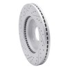 830-67100R Geoperformance Drilled/Slotted Brake Rotor, 2011-2019 Infiniti/Nissan, Position: Front Right - image 4