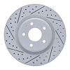 830-67105L Geoperformance Drilled/Slotted Brake Rotor, Fits Select Infiniti/Nissan, Position: Front Left - image 1
