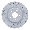 830-67105R Geoperformance Drilled/Slotted Brake Rotor, Fits Select Infiniti/Nissan, Position: Front Right - image 1