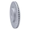 830-67105R Geoperformance Drilled/Slotted Brake Rotor, Fits Select Infiniti/Nissan, Position: Front Right - image 2