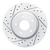 830-67106L Geoperformance Drilled/Slotted Brake Rotor, Fits Select Multiple Makes/Models, Position: Front Left - image 1