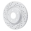 830-67106L Geoperformance Drilled/Slotted Brake Rotor, Fits Select Multiple Makes/Models, Position: Front Left - image 2