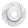 830-67106R Geoperformance Drilled/Slotted Brake Rotor, Fits Select Multiple Makes/Models, Position: Front Right - image 1