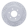 830-67108R Geoperformance Drilled/Slotted Brake Rotor, Fits Select Infiniti/Nissan, Position: Front Right - image 1