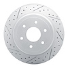 830-67109L Geoperformance Drilled/Slotted Brake Rotor, Fits Select Infiniti/Nissan, Position: Rear Left - image 1