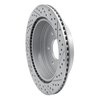 830-67110L Geoperformance Drilled/Slotted Brake Rotor, Fits Select Infiniti/Nissan, Position: Rear Left - image 4