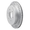 830-67110R Geoperformance Drilled/Slotted Brake Rotor, Fits Select Infiniti/Nissan, Position: Rear Right - image 2