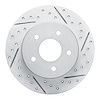 830-67113R Geoperformance Drilled/Slotted Brake Rotor, Fits Select Infiniti/Nissan, Position: Rear Right - image 1