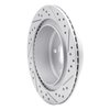 830-68006L Geoperformance Drilled/Slotted Brake Rotor, 2002-2006 Infiniti/Nissan, Position: Rear Left - image 4
