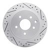 830-68006R Geoperformance Drilled/Slotted Brake Rotor, 2002-2006 Infiniti/Nissan, Position: Rear Right - image 1
