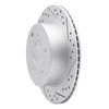 830-68006R Geoperformance Drilled/Slotted Brake Rotor, 2002-2006 Infiniti/Nissan, Position: Rear Right - image 2