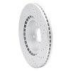 830-68007L Geoperformance Drilled/Slotted Brake Rotor, 2003-2005 Infiniti/Nissan, Position: Front Left - image 4