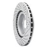 830-68008L Geoperformance Drilled/Slotted Brake Rotor, 2003-2008 Infiniti/Nissan, Position: Front Left - image 4