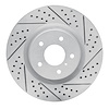 830-68008R Geoperformance Drilled/Slotted Brake Rotor, 2003-2008 Infiniti/Nissan, Position: Front Right - image 1