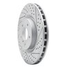830-68008R Geoperformance Drilled/Slotted Brake Rotor, 2003-2008 Infiniti/Nissan, Position: Front Right - image 2