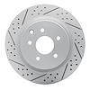 830-68009L Geoperformance Drilled/Slotted Brake Rotor, 2003-2008 Infiniti/Nissan, Position: Rear Left - image 1