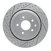 830-68010L Geoperformance Drilled/Slotted Brake Rotor, 2007-2015 Infiniti/Nissan, Position: Rear Left - image 1