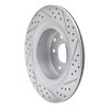830-68010L Geoperformance Drilled/Slotted Brake Rotor, 2007-2015 Infiniti/Nissan, Position: Rear Left - image 4