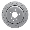 830-68010R Geoperformance Drilled/Slotted Brake Rotor, 2007-2015 Infiniti/Nissan, Position: Rear Right - image 1