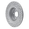 830-68010R Geoperformance Drilled/Slotted Brake Rotor, 2007-2015 Infiniti/Nissan, Position: Rear Right - image 4