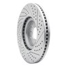 830-68011L Geoperformance Drilled/Slotted Brake Rotor, 2007-2015 Infiniti/Nissan, Position: Front Left - image 4