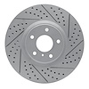 830-68011R Geoperformance Drilled/Slotted Brake Rotor, 2007-2015 Infiniti/Nissan, Position: Front Right - image 1