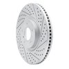 830-68011R Geoperformance Drilled/Slotted Brake Rotor, 2007-2015 Infiniti/Nissan, Position: Front Right - image 2