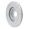 830-68011R Geoperformance Drilled/Slotted Brake Rotor, 2007-2015 Infiniti/Nissan, Position: Front Right - image 4