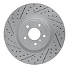 830-68012L Geoperformance Drilled/Slotted Brake Rotor, Fits Select Infiniti/Nissan, Position: Front Left - image 1